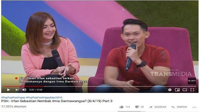Irma Darmawangsa dan Irfan Sebastian