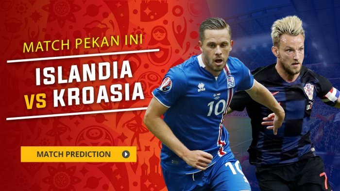 Turunkan Pemain Pelapis, Kroasia Tahan Imbang Islandia di Paruh Pertama