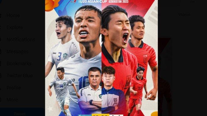 Jadwal Piala Asia U20 Hari Ini, Irak vs Jepang dan Uzbekistan vs Korea Selatan di Babak Semifinal
