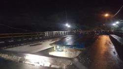 Jembatan Penghubung Denpasar-Gilimanuk Ambrol