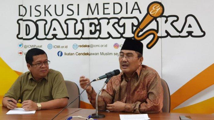 Ketua ICMI: Tak Ada Masalah Jika KPU Berikan Kisi-kisi Debat Pilpres