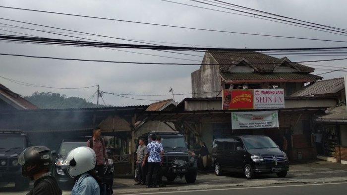 Presiden Jokowi Makan di Warung Sate Shinta Cipanas, Warga Geger