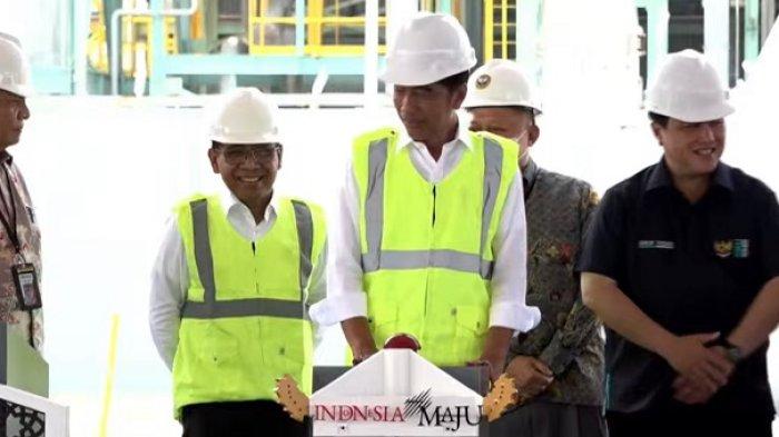 Presiden Jokowi Resmikan Pabrik Pupuk NPK di Aceh Utara