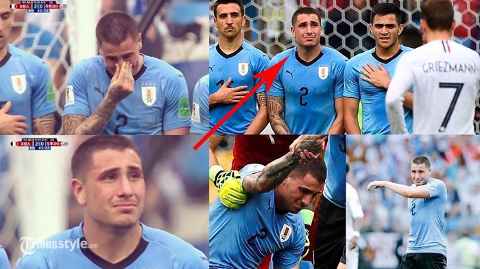 Menangis Sebelum Laga Uruguay vs Prancis Usai, Jose Gimenez Dikritik Pedas oleh Sesama Pesepakbola