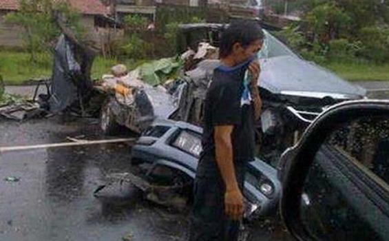 Jenazah Korban Kecelakaan Tol Purbaleunyi Tiba di Purbalingga