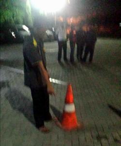 Kantor Rental Mobil Dilempar Molotov Orang Tak Dikenal