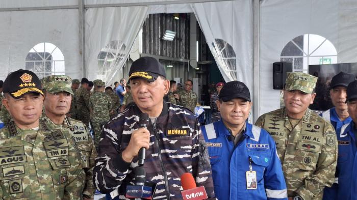 Menhan Sjafrie Ungkap Presiden Pantau Uji Coba Kapal Selam Tanpa Awak