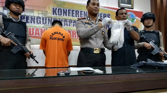 Tergiur Upah Rp 15 Juta, Pria Ini Bawa 1 Kg Sabu Dari Bulungan Menuju Balikpapan
