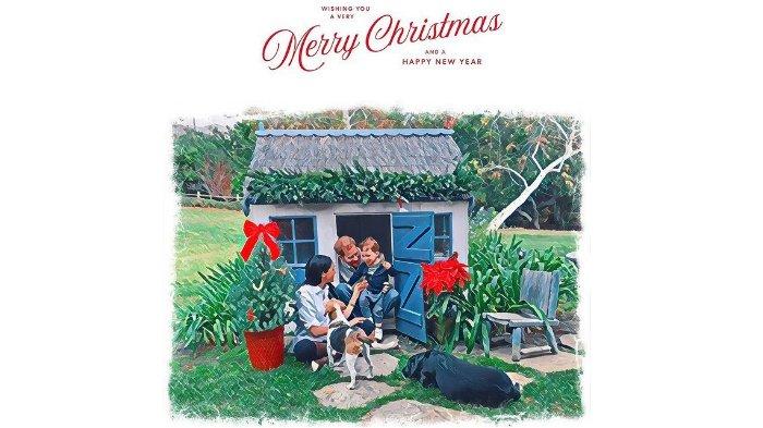 Kartu Natal Meghan Markle dan Pangeran Harry, Tunjukkan Keceriaan Keluarga Bersama Archie