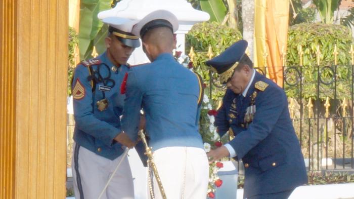 Marsekal Agus Supriatna Pimpin Ziarah di Monumen Perjuangan TNI AU Yogyakarta