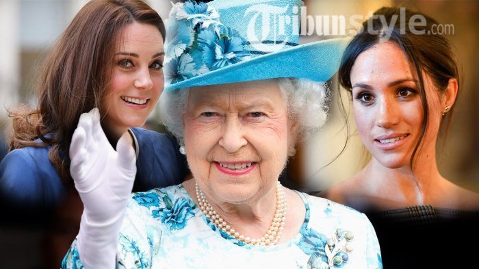 Perbedaan Mencolok Panggilan Ratu Elizabeth Kepada Kate Middleton dan Meghan Markle
