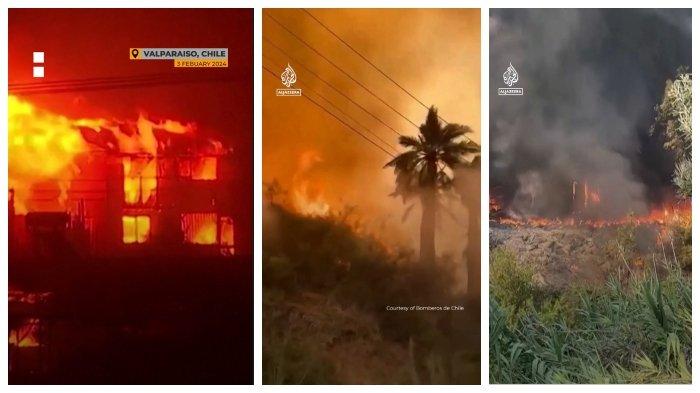 Kebakaran Hutan Chile, Korban Tewas Naik Jadi 64 Orang, Jumlah Diperkirakan Bertambah