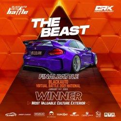 Kedua Mobil Charock Kembali Berjaya di Grand Final Nasional Black Auto Virtual Battle 2021