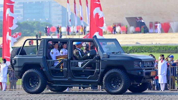 Kendaraan Taktis Maung Tampil di Kirab Duplikat Bendera Pusaka, Ada Peran Prabowo di Penciptaannya