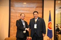 Kepala BNN RI Temui Seluruh Pimpinan Delegasi Sesaat Sebelum Sidang AMMD ke-8 Dimulai
