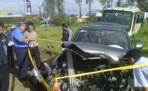 Sopir Juke Maut Ditahan di Mapolres Bandung