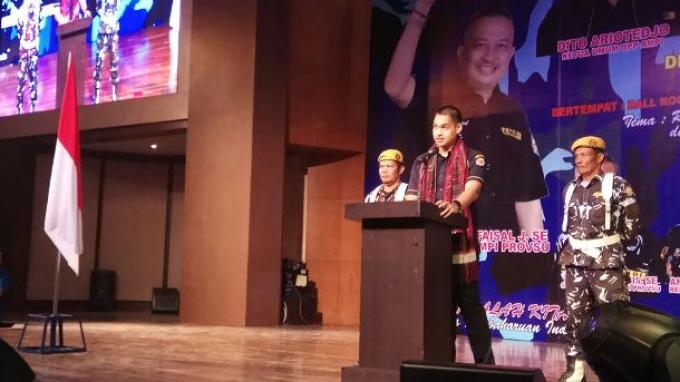 Dito Ariotedjo Lantik Pengurus DPD AMPI Sumut