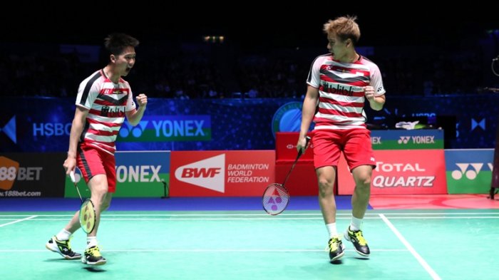 Kevin Sanjaya Sukamuljo/Marcus Fernaldi Gideon Melenggang ke Final All England 2018