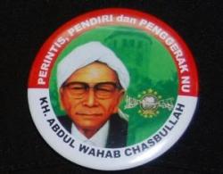 Salah satu pediri Nahdlatul Ulama (NU) KH Abdul Wahab Chasbullah.