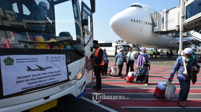 Jemaah Haji Indonesia yang Sudah Tiba di Kota Madinah Berjumlah 6.574 Orang