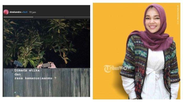 Ada yang Diam-diam Ambil Gambar saat Tahlilan Ashraf, Dewi Sandra: Di Mana Rasa Kemanusiaanmu?