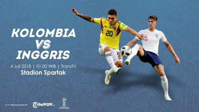 Jadwal Live dan Prediksi Piala Dunia 2018, Kolombia Vs Inggris: Ambisi The Three Lions