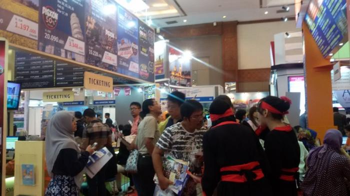 Agen Perjalanan Berlomba Tawarkan Promo di Kompas Travel Fair 2015, Siapa Paling Murah?