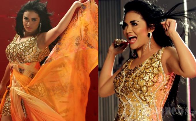 Krisdayanti dan Foto-foto Gemerlap Syuting Video Klip Album Terbarunya