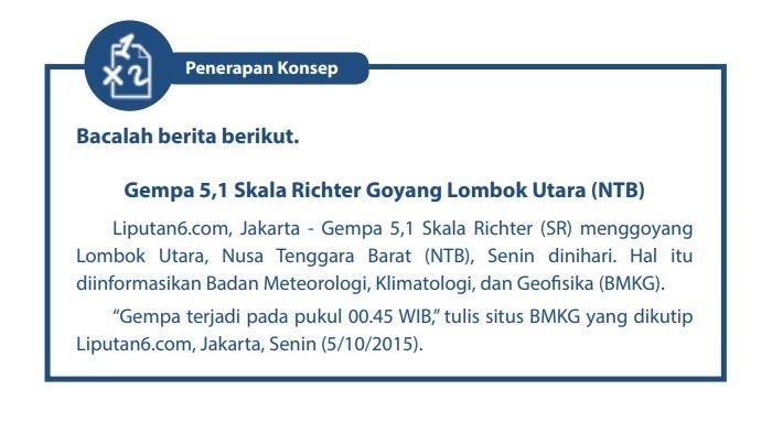 Kunci Jawaban IPA Kelas 7 SMP Halaman 115 Semester 2: Analisis Gempa
