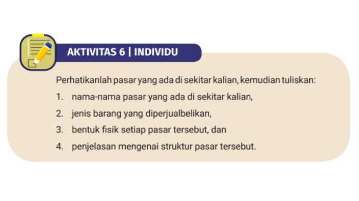 Kunci Jawaban IPS Kelas 7 Halaman 143 Kurikulum Merdeka Edisi Revisi, Aktivitas 6