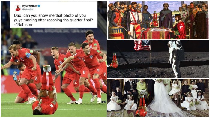 Unggah Cuitan Kocak Usai Kalahkan Kolombia, Kyle Walker Banjir Kiriman Meme dari Netizen