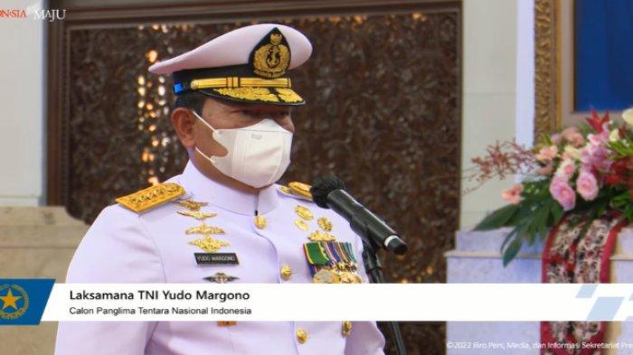Foto-foto Yudo Margono Resmi Dilantik Jadi Panglima TNI oleh Presiden Jokowi Hari Ini