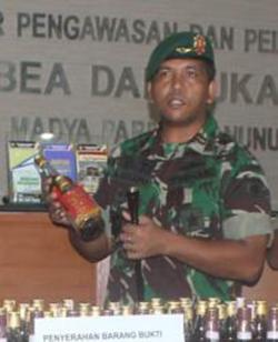 Seimanggaris dan Sebuku Jadi Jalur Penyelundupan Miras Asal Malaysia