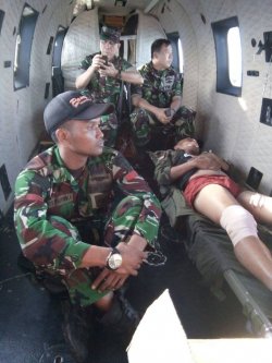 Satu-satunya yang Selamat, Lettu Abdi Darnain Alami Patah Kaki dan Luka Lecet