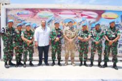 Komandan MCOU kunjungi Markas Satgas POM TNI di Lebanon