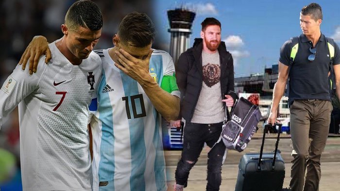 Kumpulan Meme Kocak Tersingkirnya Cristiano Ronaldo dan Lionel Messi dari Piala Dunia