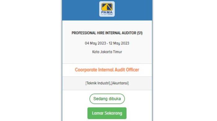 Lowongan Kerja PT Pamapersada Nusantara untuk Lulusan S1, Ini Persyaratannya