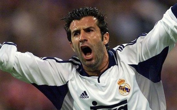 Penyesalan Luis Figo Tak Bisa Bermain dengan Sosok Legenda Inggris di Real Madrid