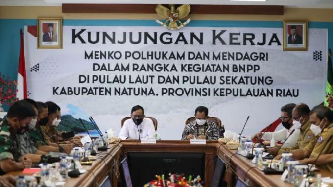 Mahfud MD: Pengendalian Keamanan Mutlak Dilakukan di Laut Natuna Utara