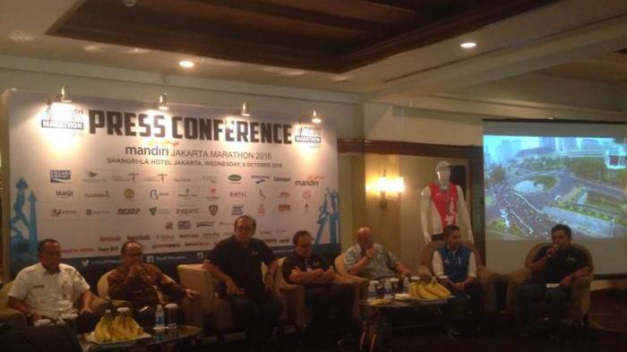 Mandiri Jakarta Marathon Perlombakan Lima Nomor Lari