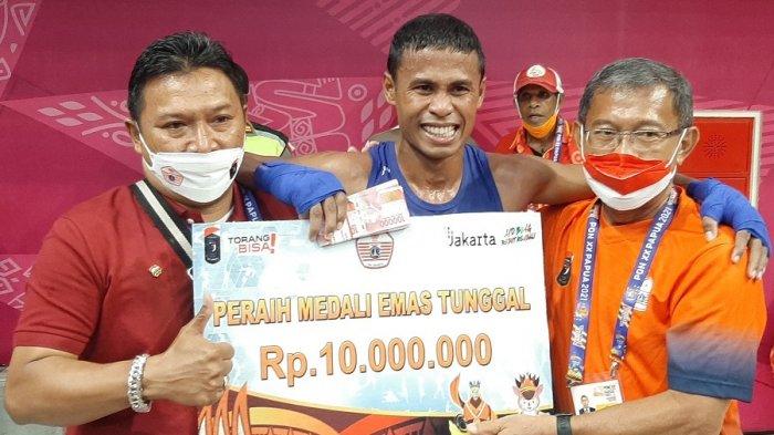 Matius Mandiangan Ceritakan Proses Berlatih Selama Pandemi Hingga Raih Emas Tinju PON XX Papua