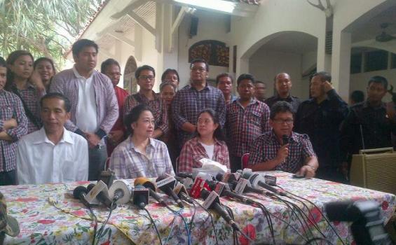Markas Pemenangan Jokowi Gegap Gempita