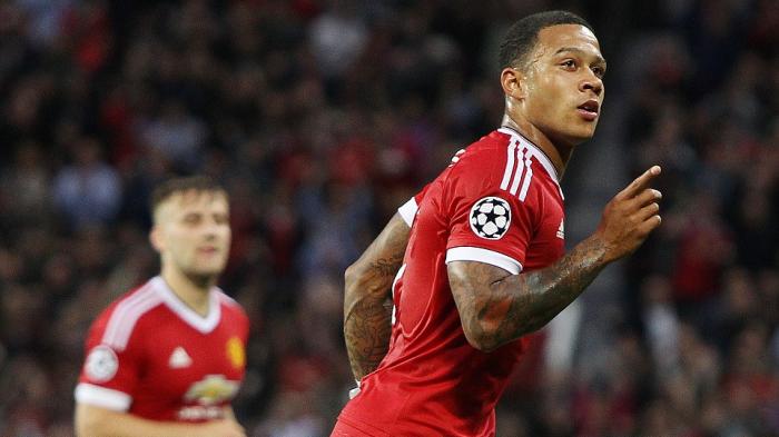 Memphis Depay Jebol Gawang PSV Eindhoven, MU Unggul 1-0