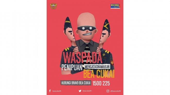 Bea Cukai Tangkap Pelaku Modus Penipuan Mengatasnamakan Bea Cukai