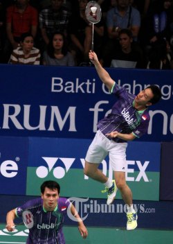 Markus/Kevin Libas Senior Mereka untuk ke Final China Taipei Terbuka
