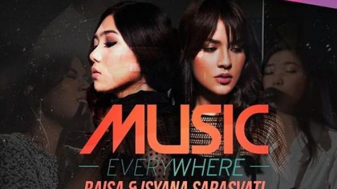 Jadwal Acara TV Jumat, 1 Mei 2020: Music Everywhere Raisa & Isyana Sarasvati di NET TV