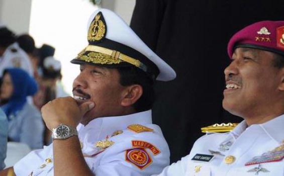 Panglima TNI Shalat Idul Adha di GOR Ahmad Yani