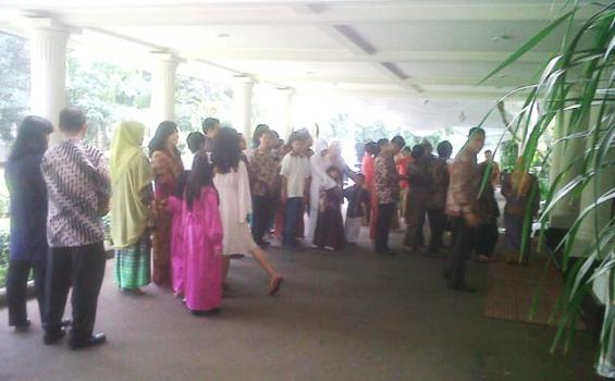 Akbar Tanjung dan Aulia Pohan Hadir di Kediaman Wapres
