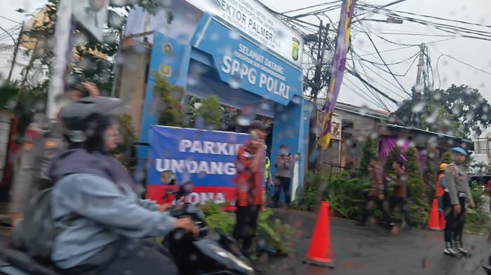 palmerah situasi jelang prabowo tiba