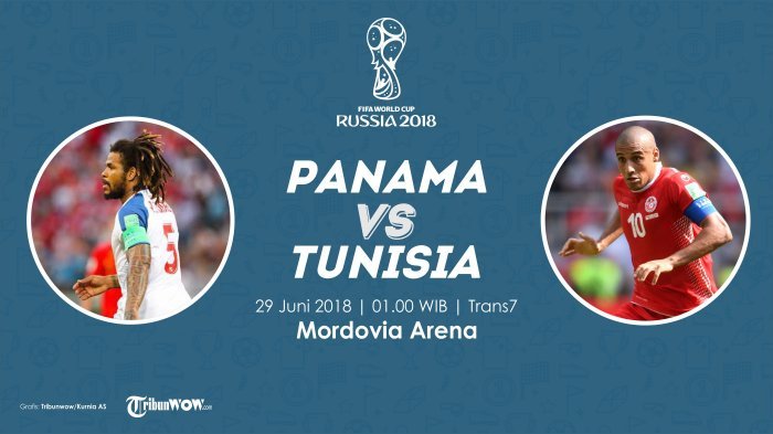 Jadwal Live Piala Dunia 2018, Panama Vs Tunisia Pukul 01.00 WIB di Trans 7: Jadi Pelajaran Berharga